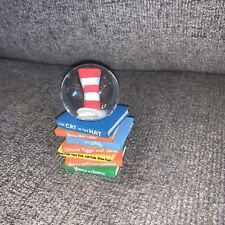 Dr Seuss Mini Globe Cat In The Hat Stacked Books Used Approximately 3.5” READ picture