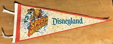 RARE Vintage Disneyland Splash Mountain Pennant picture