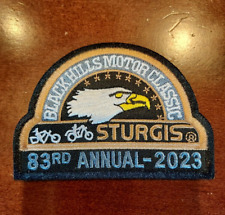 2023 83rd Anniv. Sturgis Rally Official Patch picture