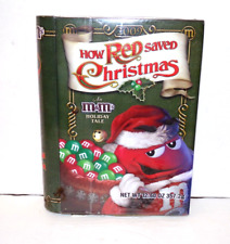 M&M's How Red Saved Christmas Tin Book   2009      (An M&M Holiday Tale) picture