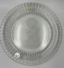 Vintage Goebel Annual 1978 Crystal Collector Plate Praying Child Girl picture