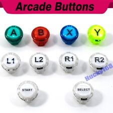 10 Pcs 30mm Arcade Button Push Video Game Kit DIY Replace X Y A B L1 L2 R1 R2 picture