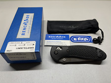 Benchmade 551 154cm Steel 3.45 inch Black Griptilian Axis Knife picture