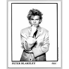 Peter Blakeley Australian Pop Singer Songwriter 80s-90s Glossy Music Press Photo picture