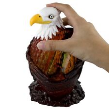 Large Big Heavy Silicone Eagle Bong Unbreakable Smoking Pipe w/Glass 14mm Bowls picture