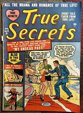 True Secrets #5 (April 1951) Timely Atlas Marvel RARE Pre-Code Romance GD picture