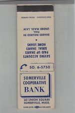 Matchbook Cover Somerville Cooperative Bank Somerville, MA picture