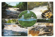 Lower Tahquamenon Falls Michigan MI Postcard picture