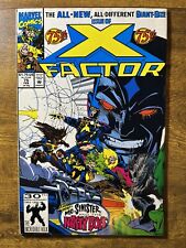 X-FACTOR 75 PETER DAVID STORY 1ST TEAM APP OF THE NASTY BOYS MARVEL COMICS 1992 picture