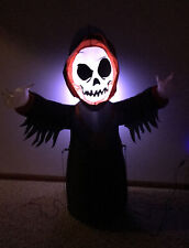 Pumpkin Hollow LED Reaper Inflatable 4' Tall Self-inflatable Indoor & Outdoor picture