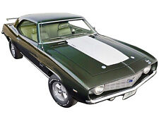 1969 Chevrolet Copo Camaro Dark Green Metallic with White Hood and Green picture