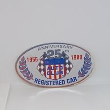 Vintage 1980 United States Auto Club 25th Anniversary USAC Racing Sticker Decal picture