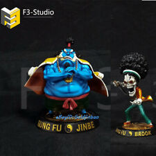 F3 Studio KongFu Series One Piece Jinbe Brook Resin Model Painted In Stock New picture