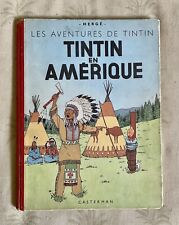 Tintin en Amerique 1947 | Les Aventures de Tintin Herge Editions Casterman | B3  picture