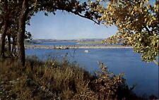 Missouri River Gavin's Point Dam South Dakota SD ~ 1950s picture