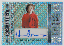 2024 LEAF POP CENTURY HENRY THOMAS AUTOGRAPH /5 SILVER NOW SHOWING 