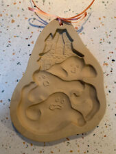 VINTAGE BROWN BAG COOKIE MOLD HAUNTED HOUSE & GHOSTS    1994 picture
