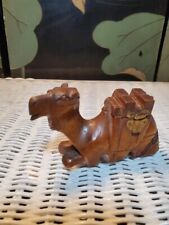 Antique Sitting Camel Inkwell Hinged Figural No Ink liner picture