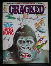 Cracked Magazine #140 March 1976- Big King Kong Poster - King Kong comics - VG picture