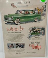 Vintage 1953 Dodge Coronet V8 4 Door Sedan Advertisement Ram picture