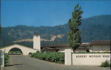Robert Mondavi Winery ~ Oakville California ~ 1970s vintage postcard picture