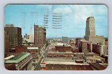 Memphis TN-Tennessee, Business District, Vintage c1952 Souvenir Postcard picture