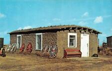 COLBY, KS Kansas  SOD SCHOOL HOUSE  Thomas Co  SODDIES   c1960's Chrome Postcard picture