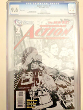 Action Comics #1 Sketch Variant Cover 1st Print CGC 9.6 Retailer Incentive 1:200 picture