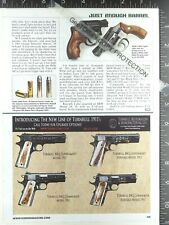 2015 ADVERTISING AD for Turnbull BBQ Goverment Commander Heritage1911 pistol gun picture