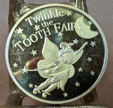 Twinkle the Tooth Fairy Gift Gold Plated Commemorative Coin picture