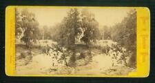 a867, Fisher Bros. Stereoview, #52, Fairmount Park - Wissahickon Creek, 1870s picture