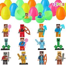 12 Pack Prefilled Easter Egg with Building Blocks Toys,cartoon，gaming for kids picture
