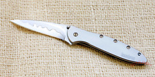 1660CB Kershaw Leek Knife silver plain composit Blade *New Blem* assisted opener picture