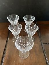 Set of 5 Waterhouse Crystal Tramore  2 7/8” Cordial/Liqueur Glasses picture