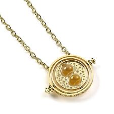 Harry Potter Gold Plated Spinning Time Turner Necklace picture