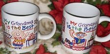 Matrix Stanley Papel Coffee Tea Cup Mug “My Grandma Grandpa Is The Best”Crayon picture
