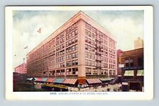 Chicago IL, Siegel Cooper & Co Store Trolley Cars, Illinois Vintage Postcard picture