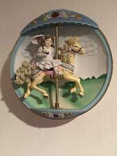 Carousel Daydreams Musical Plate Swept Away From The Bradford Exchange 1995 picture