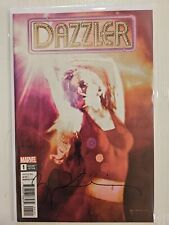 DAZZLER  X-SONG #1 - RARE BILL SIENKIEWICZ VARIANT - SIGNED w COA  picture