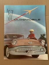 1957 NOS Oldsmobile Full Color Dealer Brochure 10 1/2