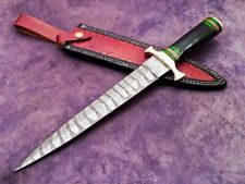 Custom Hand Forged Damascus Steel Blade 15