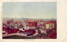 pre-1907 DENVER, CO. view of business district 1907  picture