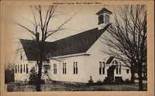 Abington Massachusetts MA Church c1940s Postcard picture
