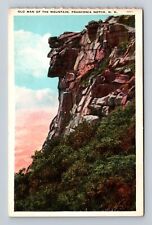 Franconia Notch NH-New Hampshire, Old Man Of The Mountain, Vintage Postcard picture