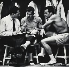 1950s NFL FOOTBALL New York Giants Players Locker Room Coaching Photo Gravure picture