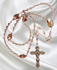 Handmade Catholic Rosary, Servite Rosary, Joyful Mystery Devotion to Mary picture