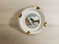 Vintage Mid Century Ceramic Porcelain Ashtray Trinket Gold Trim Montmorency Fall picture