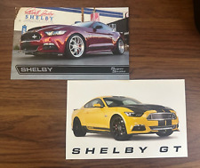 Shelby GT & Shelby Super Snake Exclusive 2015 Color Pamplet Cards Info Ford Rare picture