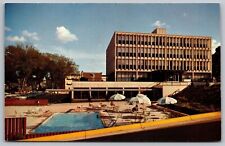 Holiday Inn Austin Minnesota North Main Street View Pool Minn Vintage Postcard picture