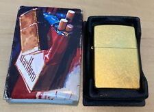 VINTAGE 2004 MARLBORO CIGARETTES GOLD DUST ZIPPO LIGHTER UNUSED with Box picture